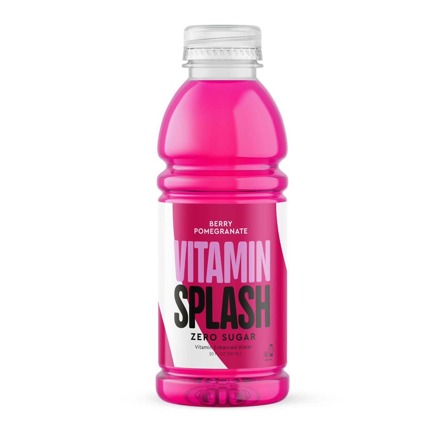 Vitamin Splash Zero Berry Pomegranate Case of 12/20 Oz
