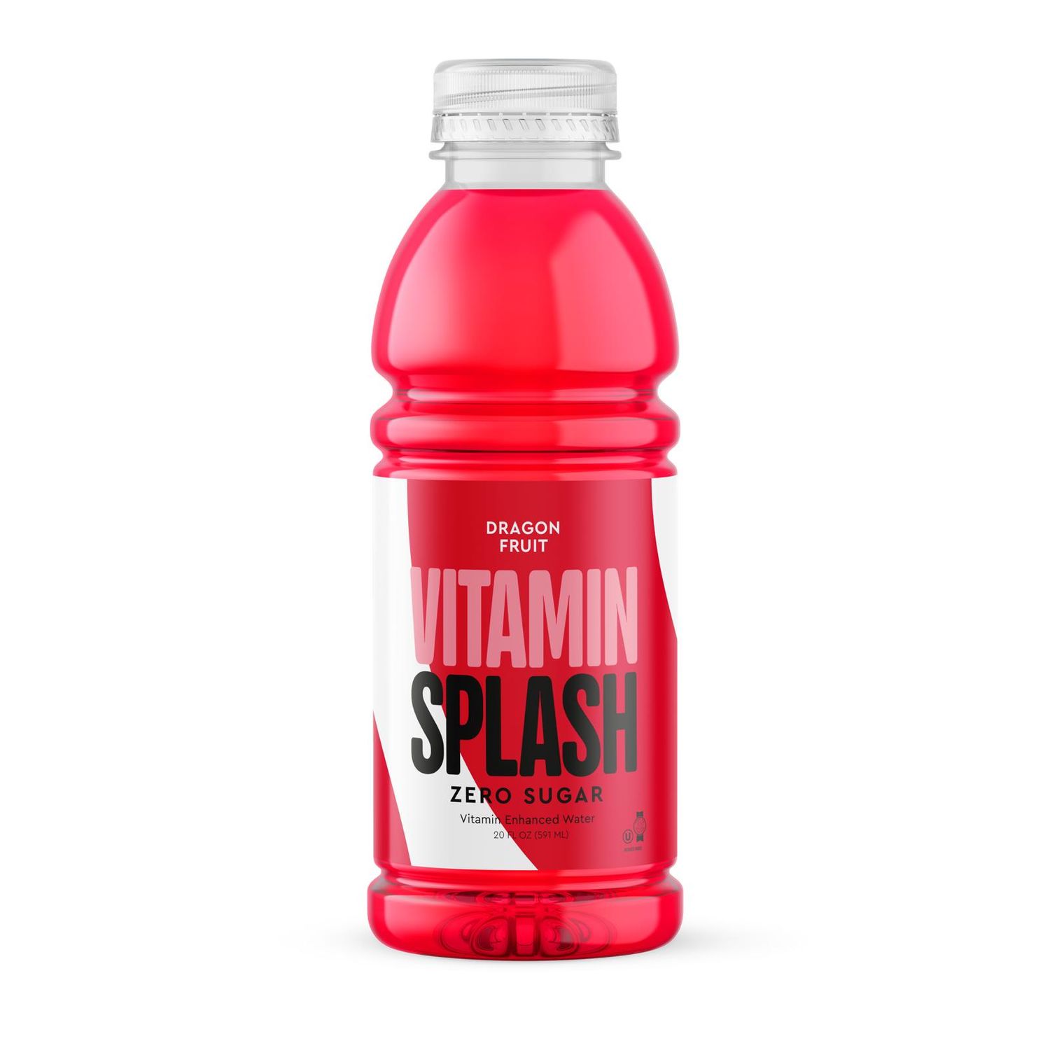 Vitamin Splash Zero Dragon Fruit Case of 12/20 Oz