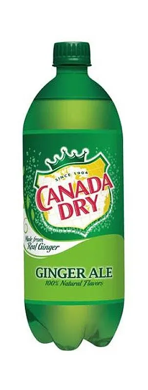 Canada Dry Ginger Ale - 1 Liter - Case of 12
