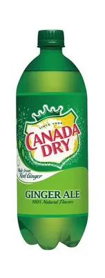Canada Dry Ginger Ale - 1 Liter - Case of 12
