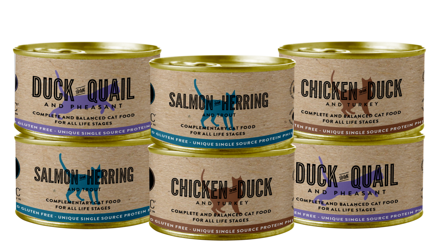 Tinned Cat Food Multipack - 2x each recipe