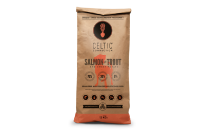Salmon with Trout & Sweet Potato