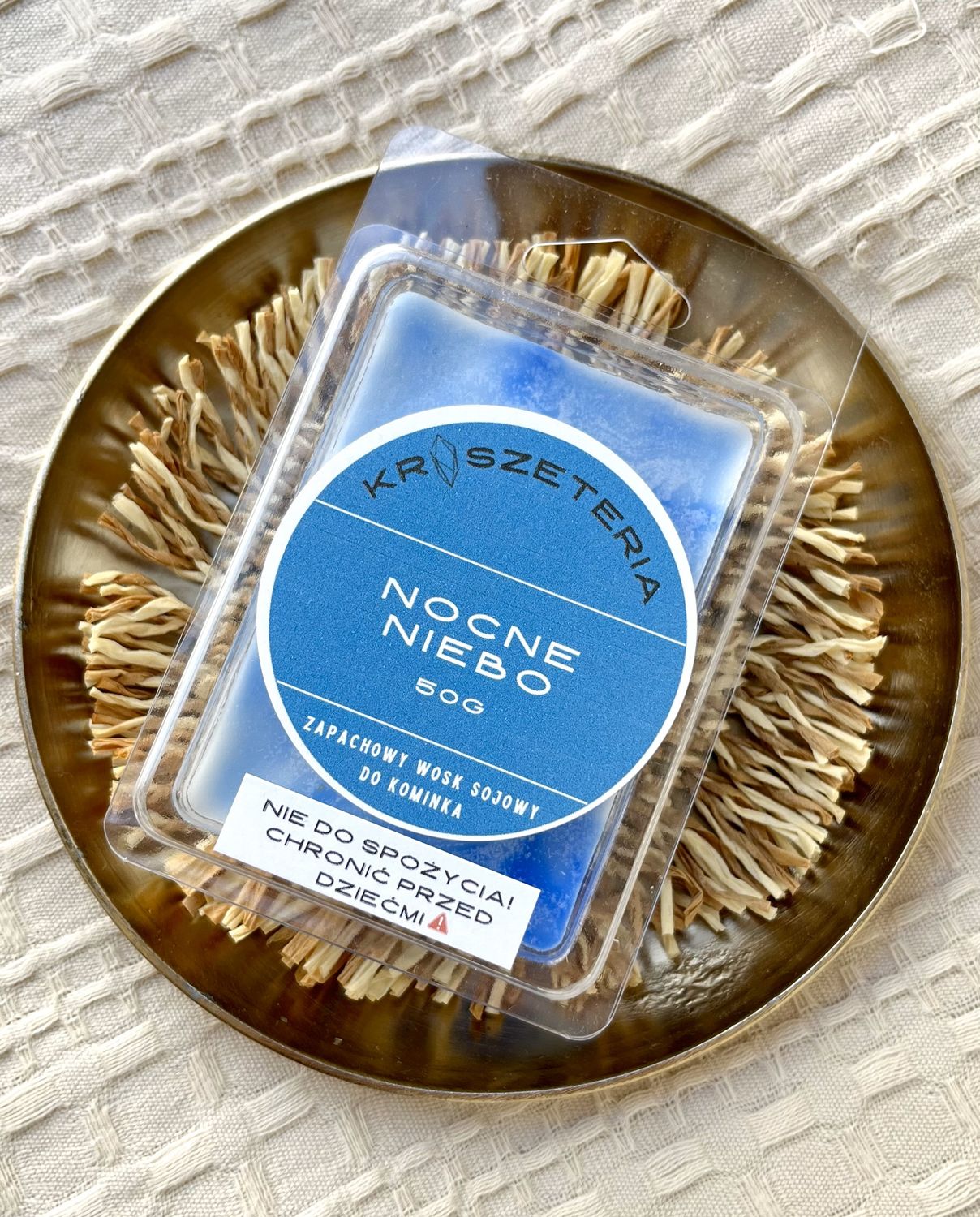 Wosk do kominka Nocne niebo 50g