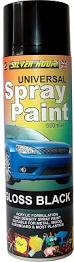 GLOSS BLACK SPRAY PAINT