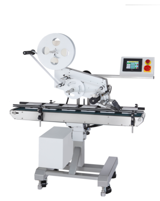 LAB8211 Automatic Labeller for top labeling on flat products