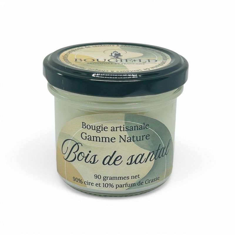 Bougie Artisanale Bois de Santal