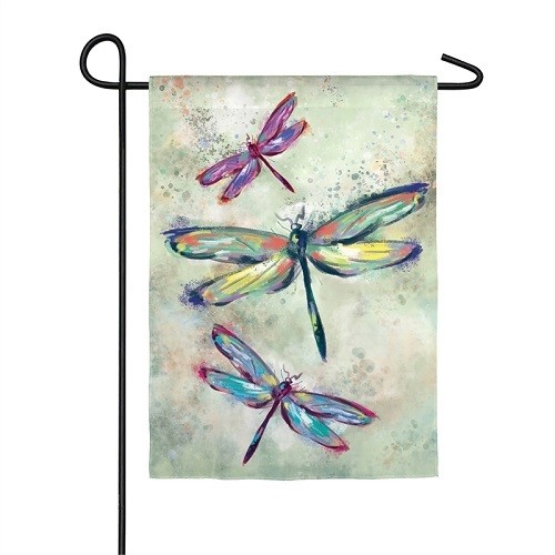 Garden Flag - Dragonfly Beauty