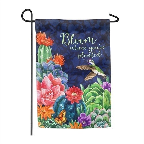 Garden Flag - Bloom Where