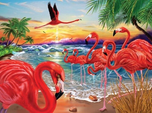 Puzzle - Flamingo Bay