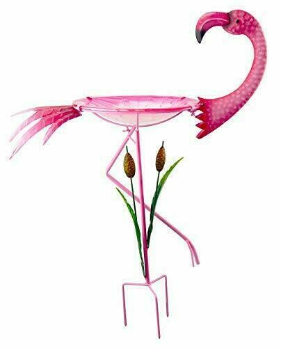 Birdbath - Standing Flamingo