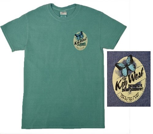 T-Shirt - Pilfer Seafoam or Denim