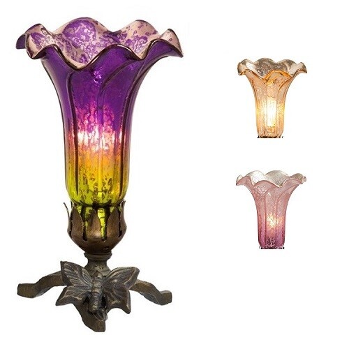 Lamp - Lily with Butterfly