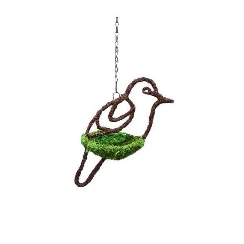 Feeder - Moss Bird Feeder or Birdhouse, Style: Dove Birdfeeder (Small)