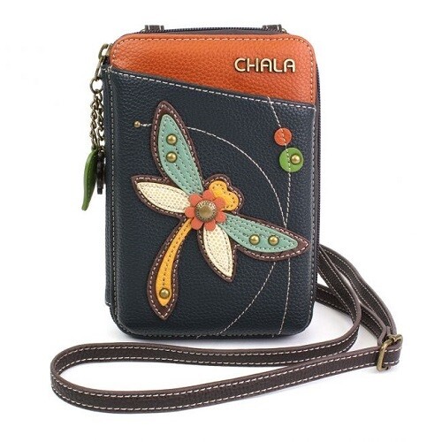 Chala - Crossbody Wallet, Style: Dragonfly