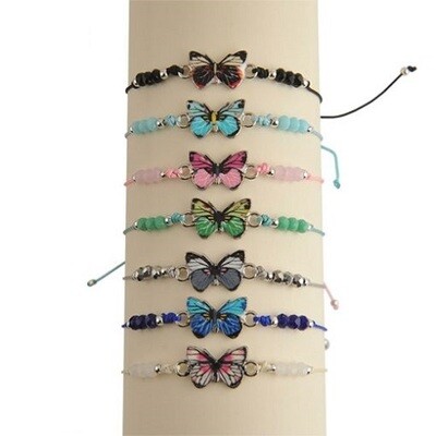Butterfly Crystal Bracelet