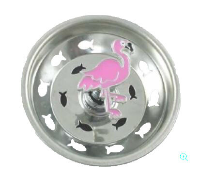 Sink Strainer, Style: Flamingo