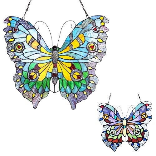 Panel - Stained Glass Butterfly