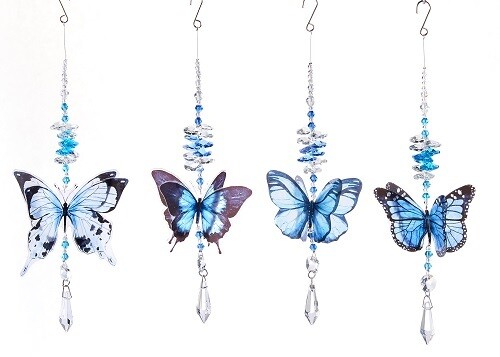 3D Butterfly Prism - Blue