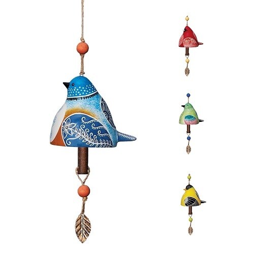 Wind Chime Ceramic Bird Bell