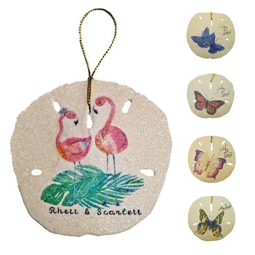 Ornament - Sand Dollar Glitter