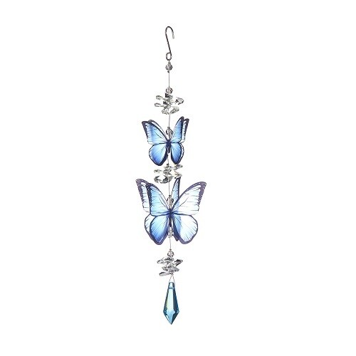 3D Butterfly Prism - Double, Color: Blue