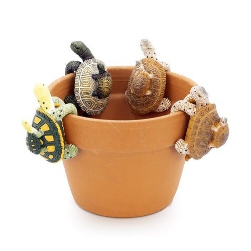 Pot Hanger Double Turtle