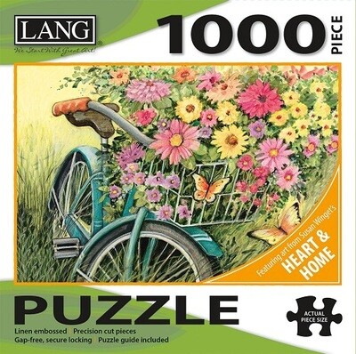 Puzzle - 1000 pc Bike Bouquet