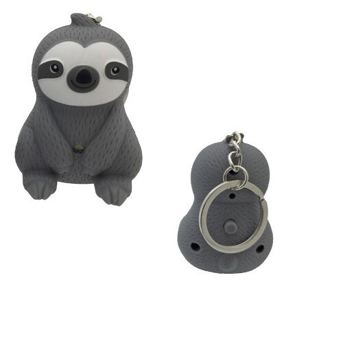 Keychain - Sloth Sound &amp; LED Light
