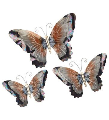 Wall Art - Metallic Butterfly