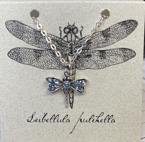 Necklace - Natural History Jeweled, Style: Dragonfly