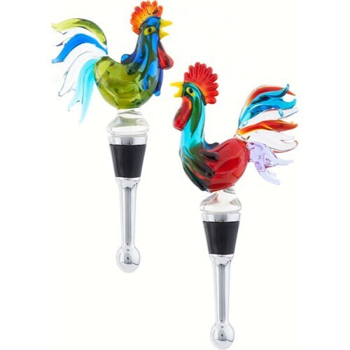 Wine Stopper - Rooster
