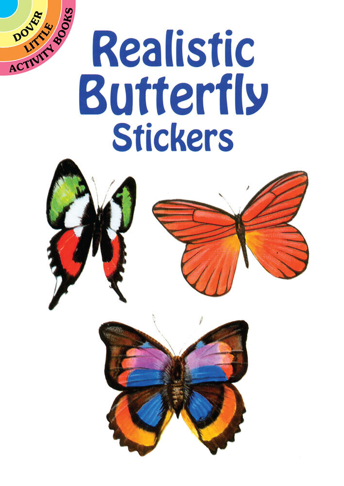 Books - Realistic Butterfly Stickers