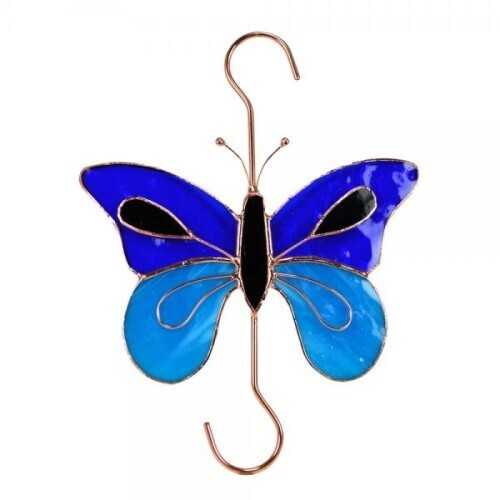 Hook - Dark/Light Blue Butterfly
