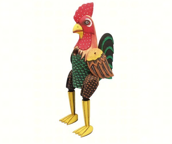 Birdhouse - Rooster Dangle Legs