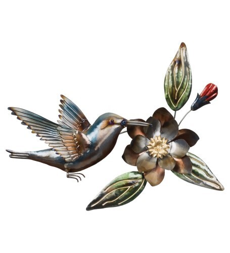Wall Art - Hummingbird on Flower