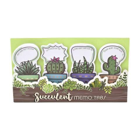 Note Tabs - Succulent