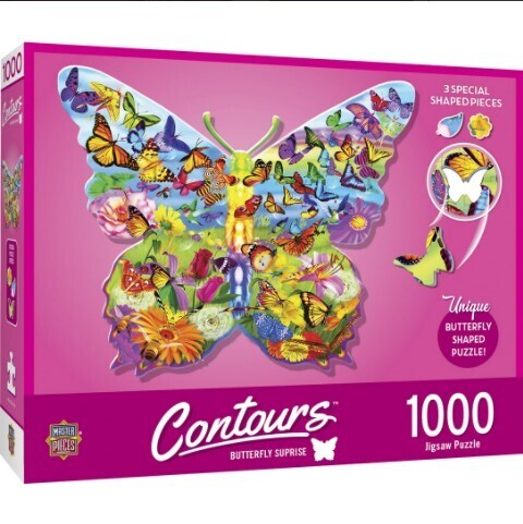 Puzzle - Butterflly Shaped Puzzle
