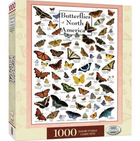 Puzzle - North America Butterflies