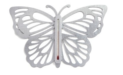 Thermometer - Metal Butterfly, Style: 1