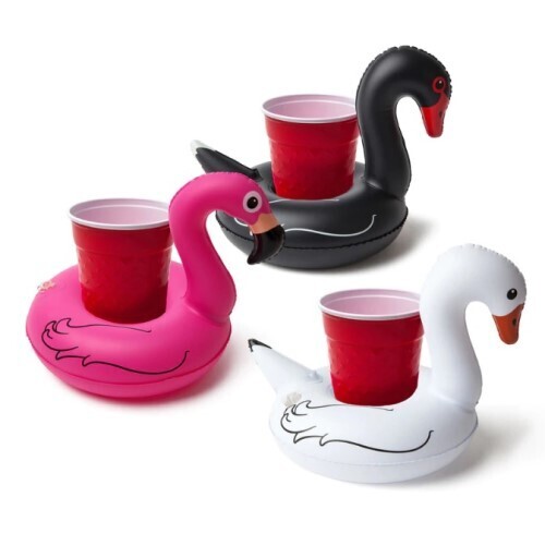 Tropical Birds Beverage Boats  3 Pack