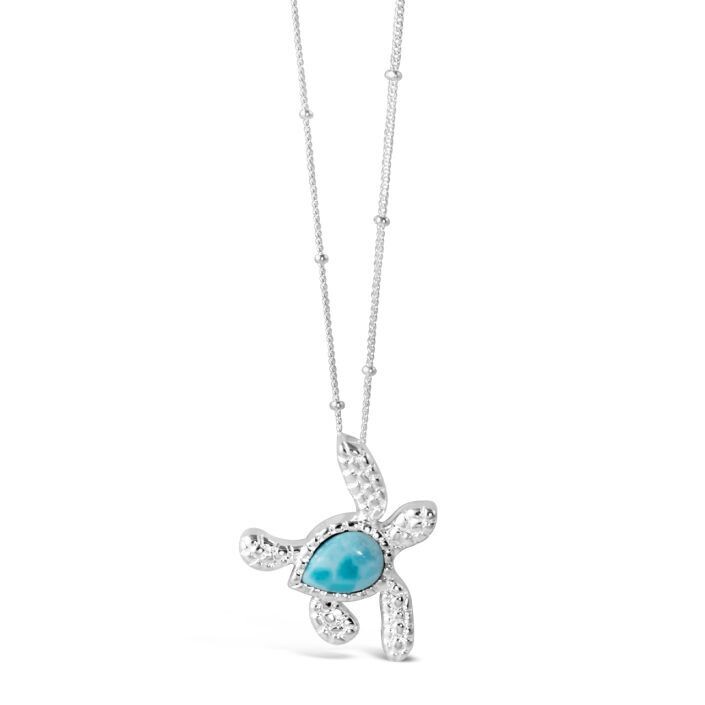 Larimar Mandorla Pendant Larimar Mandorla Pendant