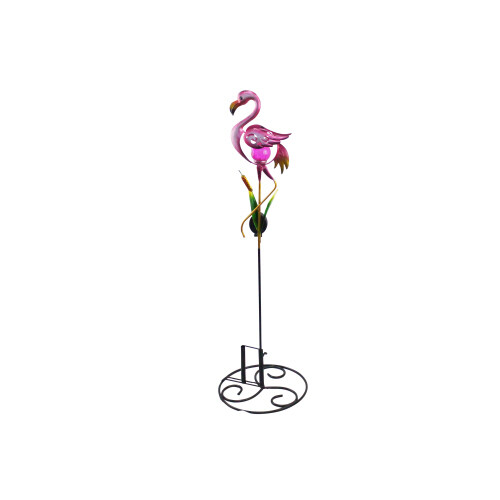 Stake - Flamingo LED Ball