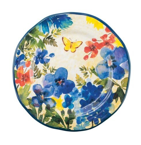 Plate - Butterfly Floral 9&quot; or 6&quot;