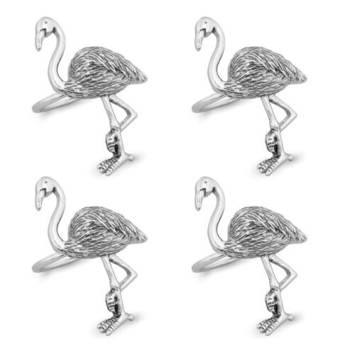 Napkin Rings - Flamingo