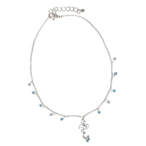 Necklace - Outlined Flamingo