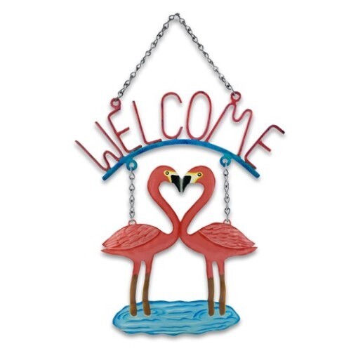 Sign - Flamingo Welcome Sign