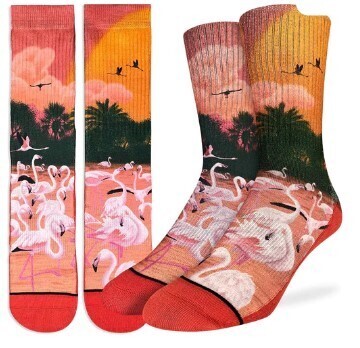 Socks - Flamingo Sunset