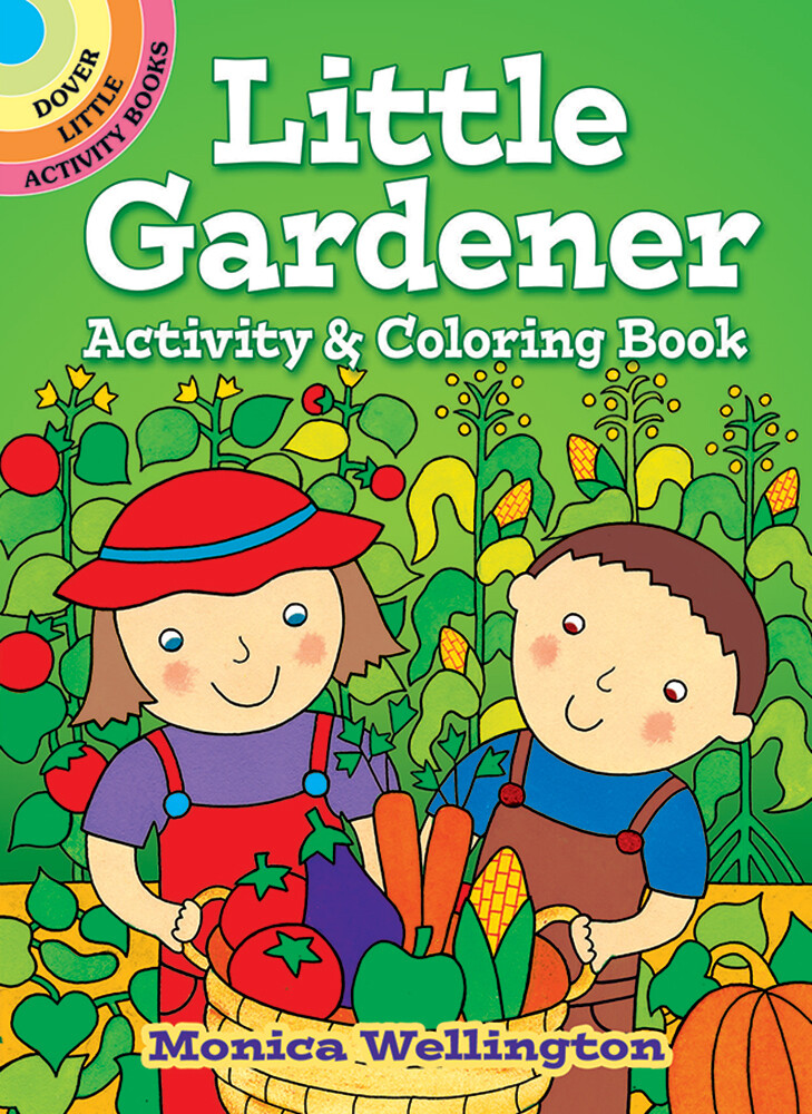 Book - Little Gardener Activity and Coloring