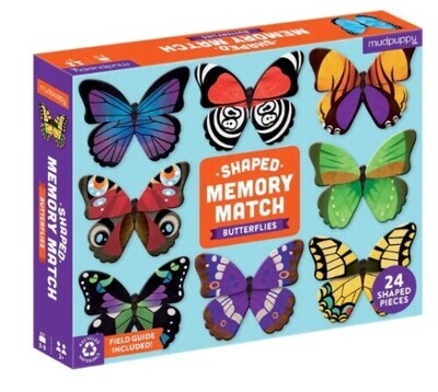 Game - Butterfly Shaped Memory Match