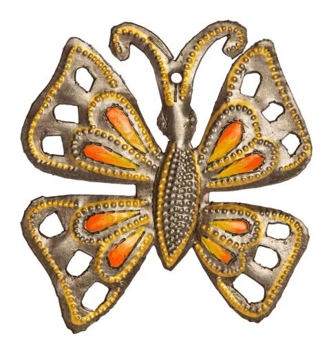 Wall Art - Orange Butterfly